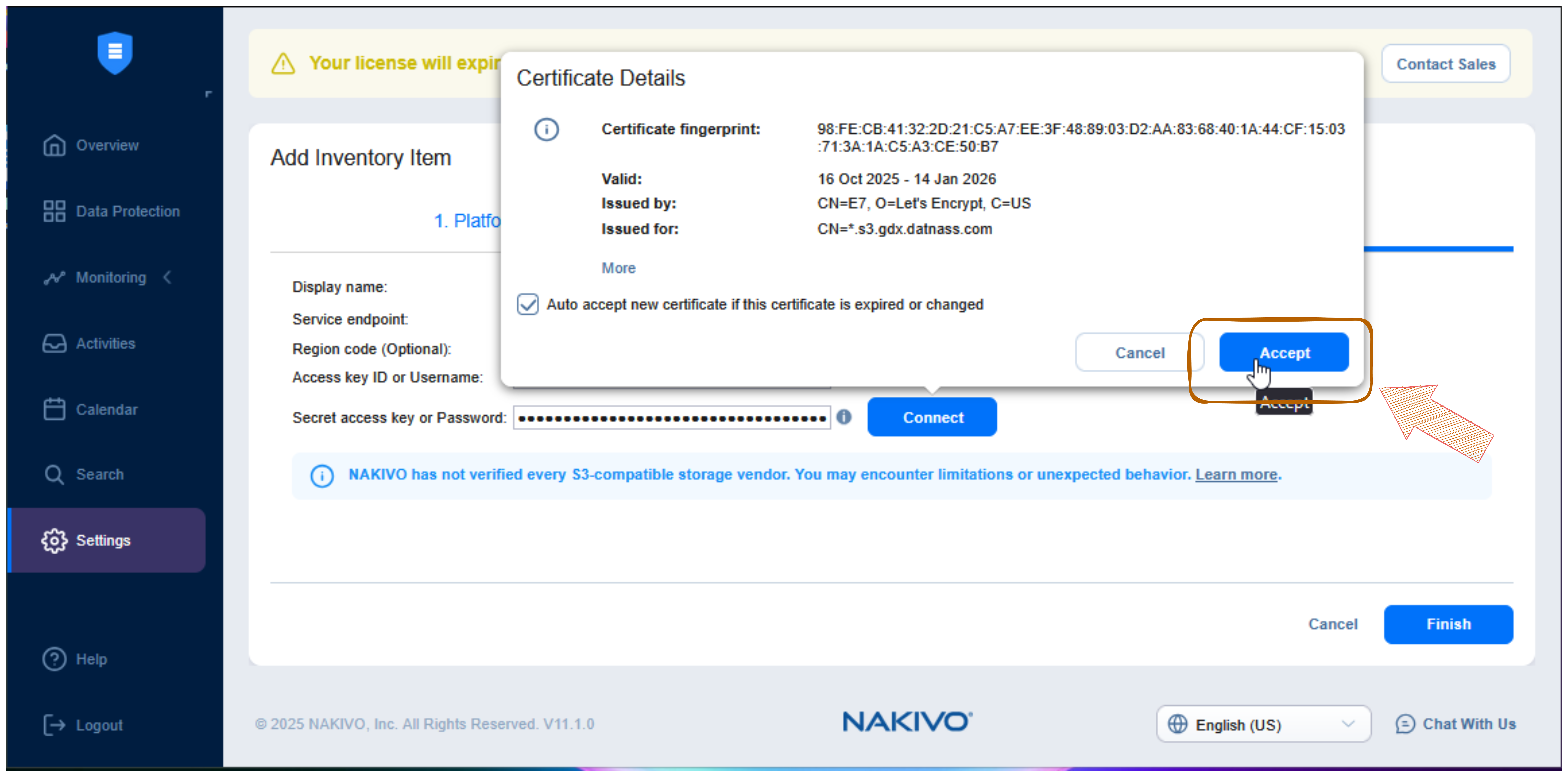 Certificate Details