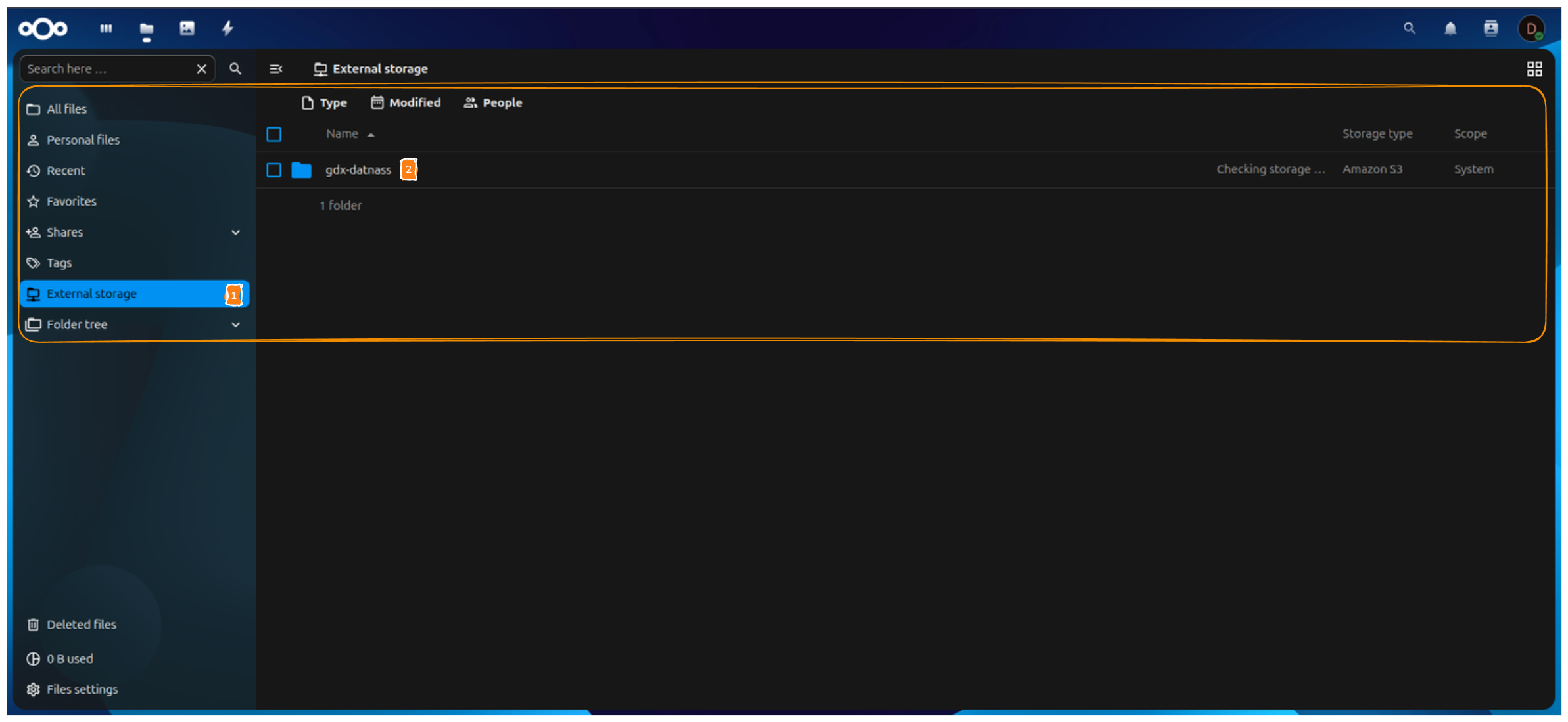Browse External Storage
